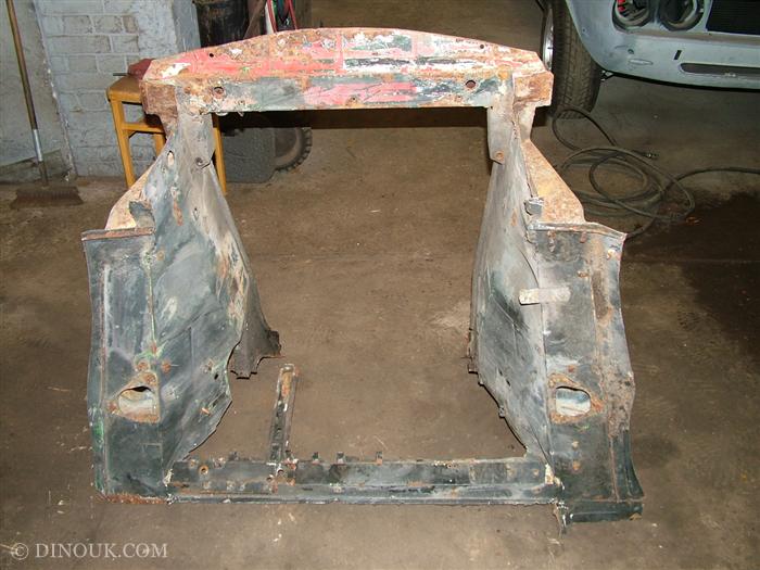 Fiat Dino Spider Stripped